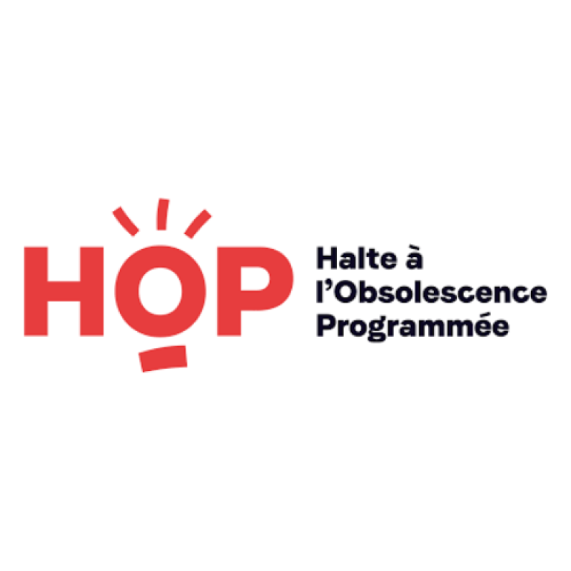Logo HOP - Halte à l'Obsolescence Programmée